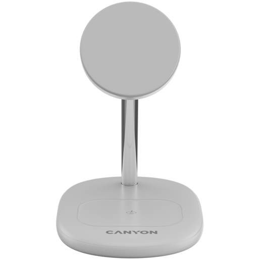 CANYON bežični punjač WCS-205 15W 2u1, bijeli