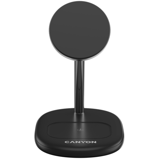 CANYON bežični punjač WCS-205 15W 2u1, crni