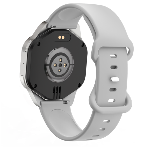 CANYON pametni sat Hexagon 88 BT-CALL srebrne boje