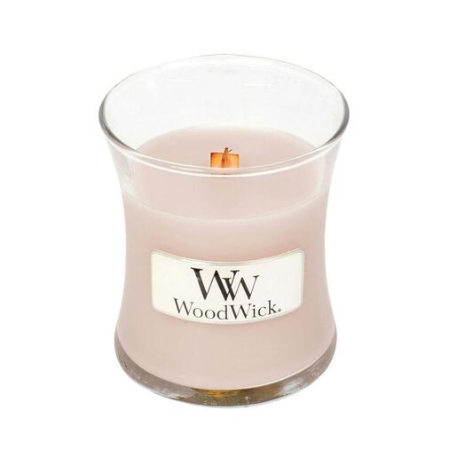 WoodWick mirisna svijeća Classic Vanilla Sea Salt, Mini