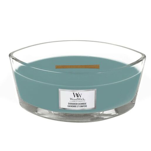 WoodWick mirisna svijeća Classic Evergreen Cashmere, Elipse