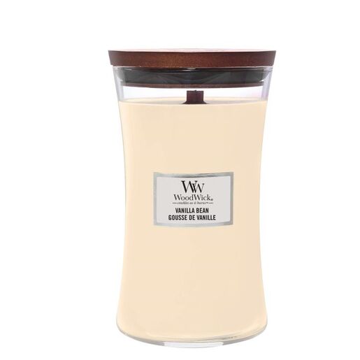 WoodWick mirisna svijeća Classic Vanilla Bean, Large