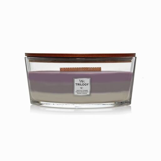 WoodWick mirisna svijeća Trilogy Amethyst Sky, Elipse