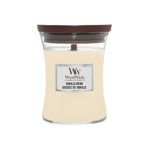 WoodWick mirisna svijeća Classic Vanilla Bean, medium