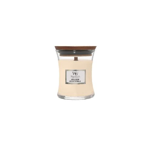 WoodWick mirisna svijeća Classic Vanilla Bean, mini