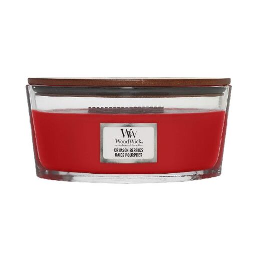 WoodWick mirisna svijeća Classic Crimson Berries, Elipse