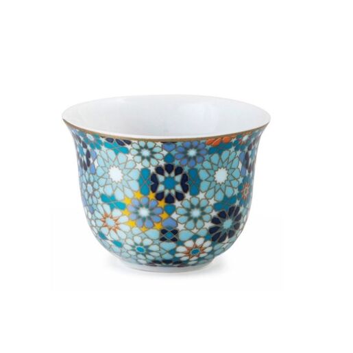 Images d'Orient limena kutija sa 4 fildžana Moucharabieh Blue 423