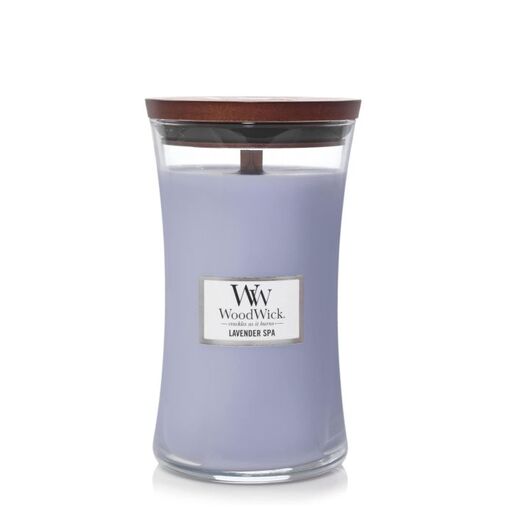 WoodWick mirisna svijeća Classic Lavender Spa, Large