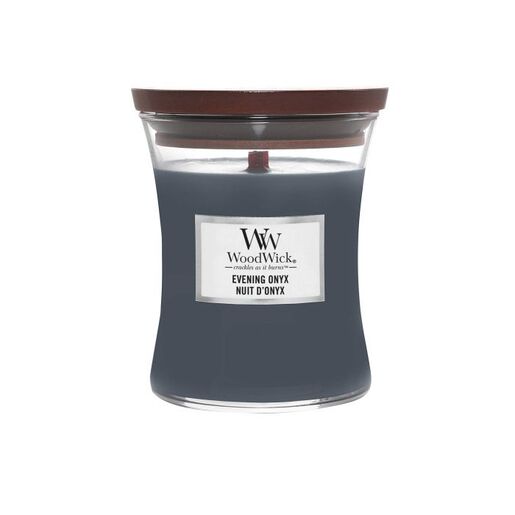 WoodWick mirisna svijeća Classic Evening Onyx, Medium