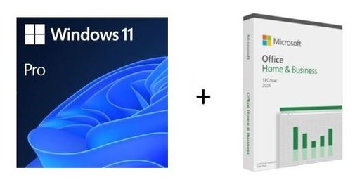 DSP Windows 11 Pro + Office Home and Business 2024 - ENG, FQC-10528 + EP2-06636