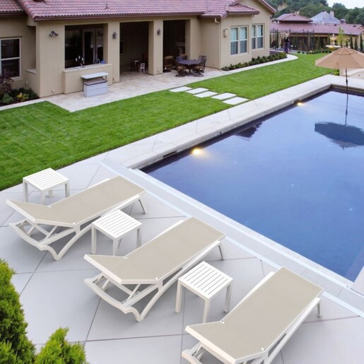 SIESTA Ocean Side club sto - bijela