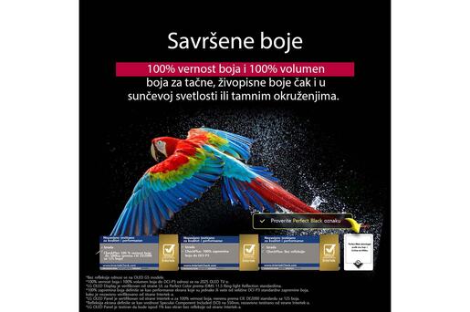 LG OLED televizor OLED77G51LW, 4K Ultra HD, Smart TV, webOS, α8 AI Processor 4K, 120Hz Native, Magični daljinski