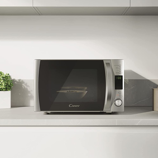 Candy mikrovalna pećnica CMXG 30DS, 900 W, 30 L, srebrna