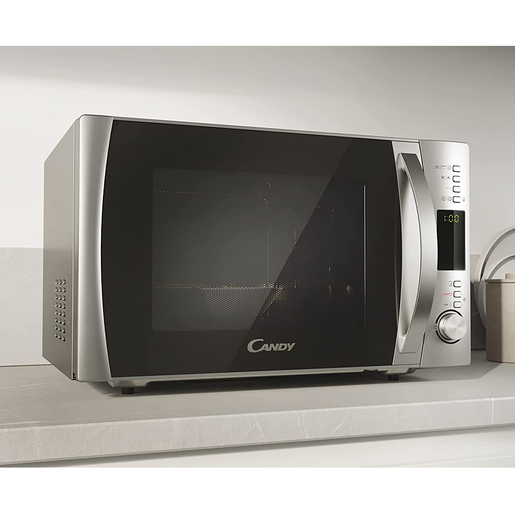 Candy mikrovalna pećnica CMXG 30DS, 900 W, 30 L, srebrna