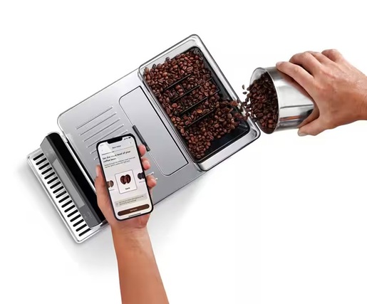 DeLonghi aparat za espresso kafu ECAM630.55.SSM PrimaDonna Aromatic automatski, crno-srebreni