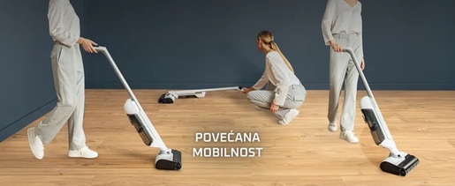 ROWENTA štapni usisivač GZ7035WO X-Clean 10, 200 W, vrijeme rada do 60 min.