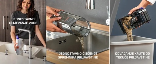 ROWENTA štapni usisivač GZ7035WO X-Clean 10, 200 W, vrijeme rada do 60 min.
