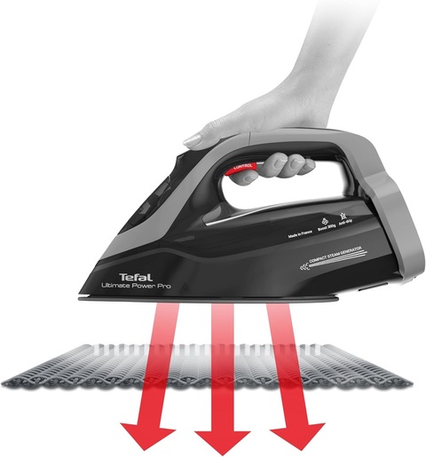 TEFAL pegla na paru FV9E50E0 Ultimate Power Pro, 3200 W, 85 g/min cont. para, 300 g/min