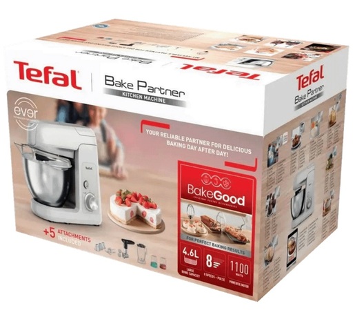 TEFAL kuhinjski robot QB525B38 Bake Partner, 1100 W