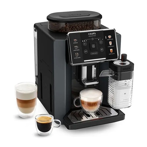 KRUPS aparat za espresso kafu EA912B10 Sensation Milk automatski, crni