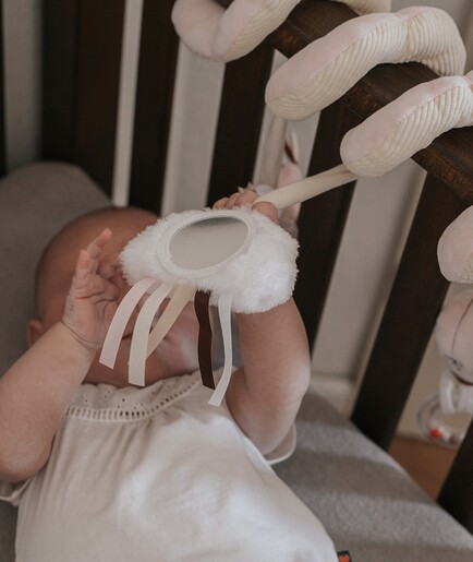 Tryco Platnena Spiralna Igračka - Labud Ivy