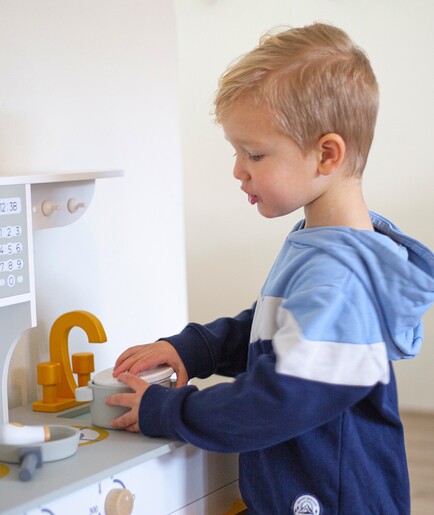 Tryco Drvena dječija kuhinja – White Gold