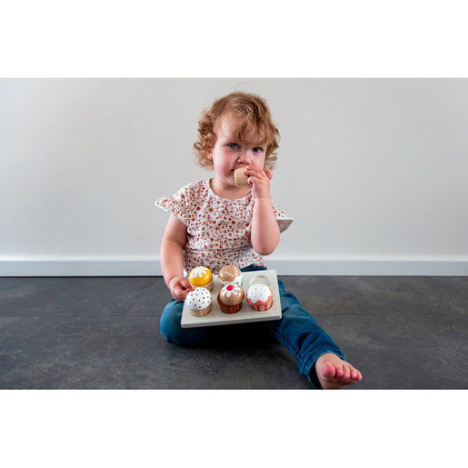 Tryco Drveni kolačići - Cupcakes set