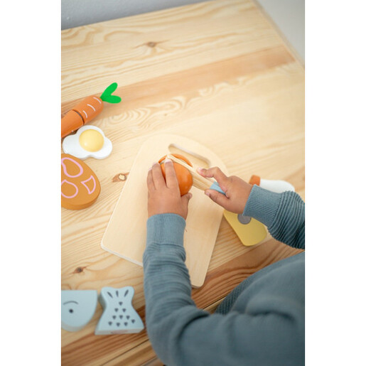 Tryco Set drvena daska i hrana za rezanje