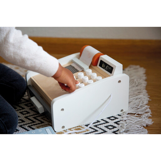 Tryco Drvena kasa i aparat za bankovne kartice