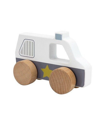 Tryco Drveni autić policija (10+ mjeseci)