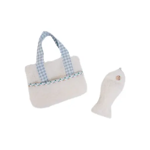 Antonio Juan lutka novorođenče sa torbicom i kapicom 42cm