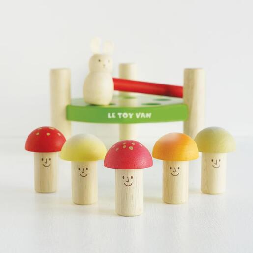 Le Toy Van ｜Drvena igračka sa čekićem – Mr Mushroom