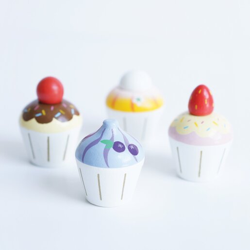 Le Toy Van ｜Drveni kolačići Cupcakes - Honeybake