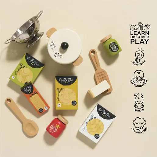 Le Toy Van  drveni set - Organska pasta