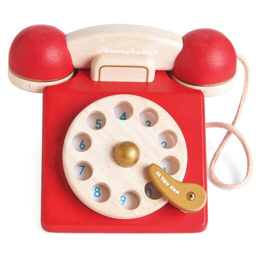 Le Toy Van  Drveni vintage telefon - Honeybake