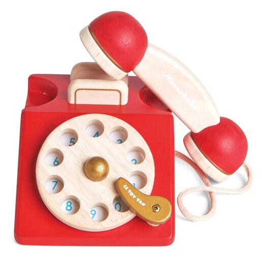 Le Toy Van  Drveni vintage telefon - Honeybake