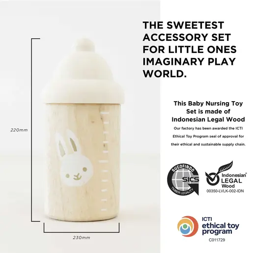 Le Toy Van  Set za njegu lutki i torba - Doll Nursing