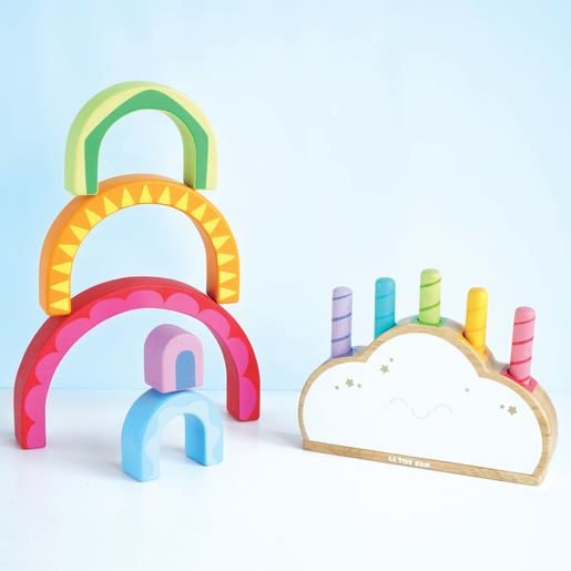 Le Toy Van  Drveni oblak sa oprugom