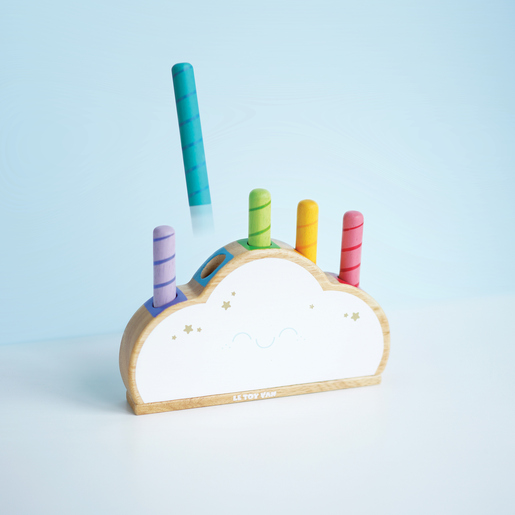 Le Toy Van  Drveni oblak sa oprugom