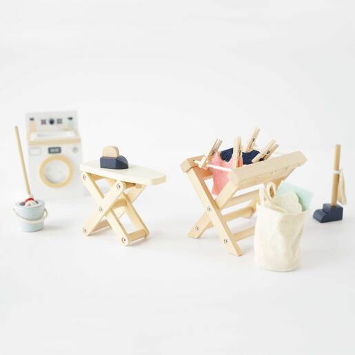 Le Toy Van  Namještaj za kućice za lutke - Vešeraj set (Prostorija za rublje)