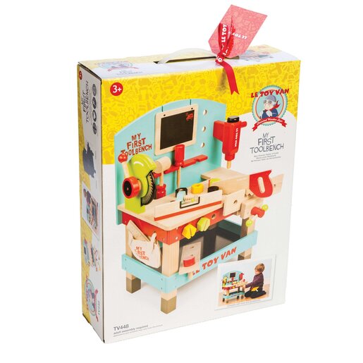 Le Toy Van ｜Moja prva radionica sa alatom - Cars &amp; Construction