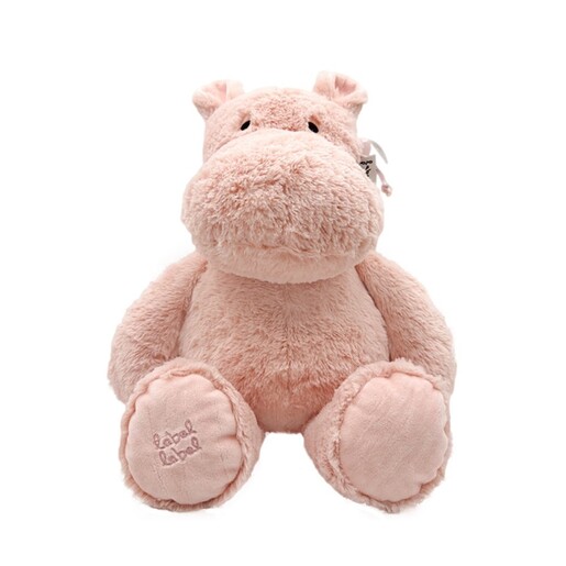 Label Label Plišana igračka – Hippo Harvey L (34cm) – Pink