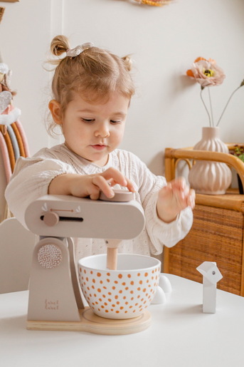 Label Label Drveni mikser - Nougat