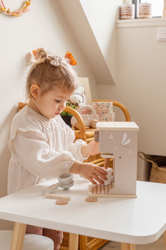 Label Label Drveni espresso aparat – Nougat