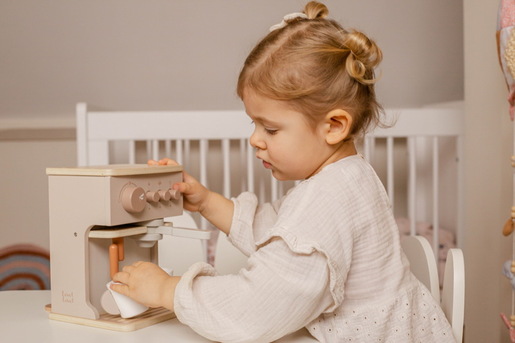 Label Label Drveni espresso aparat – Nougat