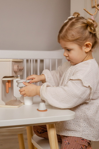 Label Label Drveni espresso aparat – Nougat