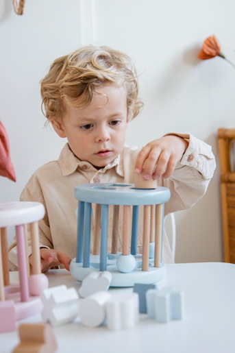 Label Label točak za sortiranje oblika - Blue