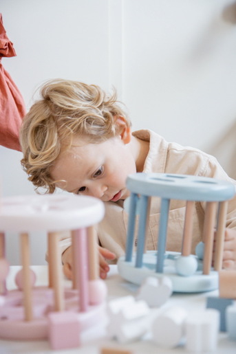 Label Label točak za sortiranje oblika - Blue