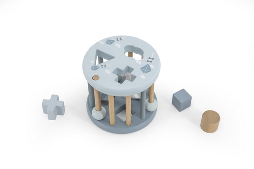 Label Label točak za sortiranje oblika - Blue