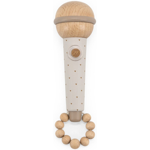 Label Label Drveni mikrofon - Nougat